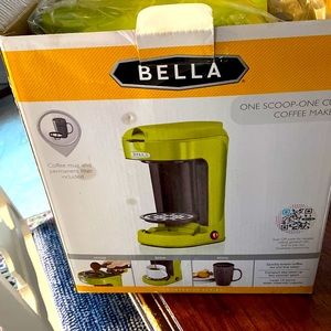Bella single cup brewer